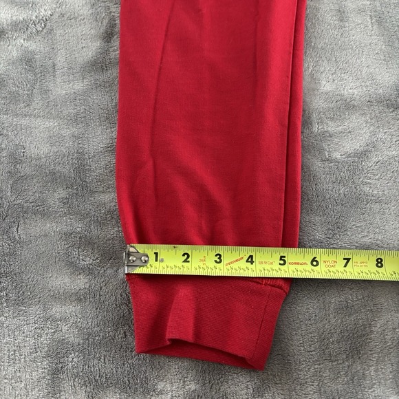 CARBON Red Joggers Sweatpants Lounge Activewear Gym Training Mens XL - Picture 11 of 11